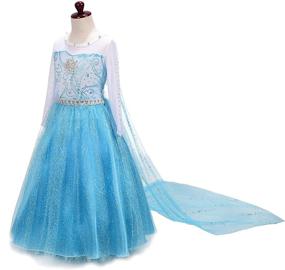 img 2 attached to 👸 Dressy Daisy Princess Costumes for Dress Up, Pretend Play, and Costumes