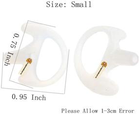 img 3 attached to Replacement Earmold Earbud Acoustic Earpiece Portable Audio & Video