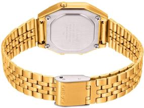 img 1 attached to 🕰️ Casio Women's LA680WGA-1B Gold Metal Quartz Watch