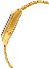 img 3 attached to 🕰️ Casio Women's LA680WGA-1B Gold Metal Quartz Watch
