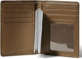 img 1 attached to LEATHER ARCHITECT Mens Leather Bifold Wallet Men's Accessories for Wallets, Card Cases & Money Organizers