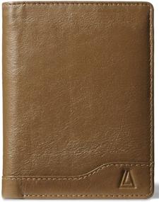 img 4 attached to LEATHER ARCHITECT Mens Leather Bifold Wallet Men's Accessories for Wallets, Card Cases & Money Organizers