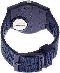 img 3 attached to ⌚ Часы Swatch Classic Blue Silicone Strap кварцевые (Модель: GN718) - Стильные и повседневные часы