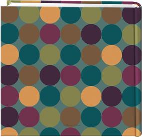 img 2 attached to 📸 Pioneer Designer Raised Frame Cover Photo Album - Stylish Dots for Picture Perfect Memories!