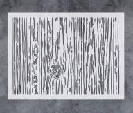 большие шаблоны древесной текстуры - многоразовые миларовые шаблоны 12x16 дюймов для росписи на дереве, стенах, холсте, бумаге и ткани - художественные и ремесленные шаблоны diy - шаблон стены с древесной текстурой: gss designs. логотип