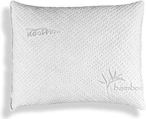 img 4 attached to 🌟 Xtreme Comforts Pillows: GreenGuard Gold Certified Adjustable Standard Memory Foam Pillow for Versatile Sleepers - USA Made with Removable Cooling Cover