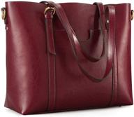👜 stylish and functional: kattee vintage cowhide crossbody shoulder women's handbags & wallets logo