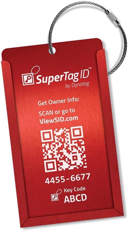 dynotag aluminum convertible lifetime recovery 로고