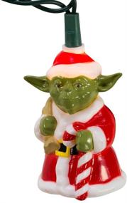 img 3 attached to New! Santa Yoda Light Set: Kurt Adler UL 10-Light Star Wars - Bring the Force home this holiday season!