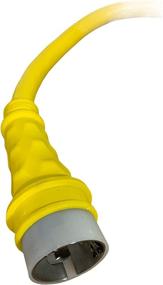 img 3 attached to Усилитель морских и кемпинговых кабелей Amp Up 125/250 В, 50 А, мужской разъем x (2) женский разъем 30 А, морской разветвитель Y-образный адаптер для берегового питания лодок - 21523: Улучшите свое морское и кемпинговое энергоснабжение!