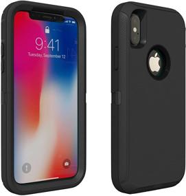 img 2 attached to iPhone X Case, iPhone Xs Case: ToughBox Armor Series - Shock Proof with Holster & Belt Clip (Fits OtterBox Defender Series)