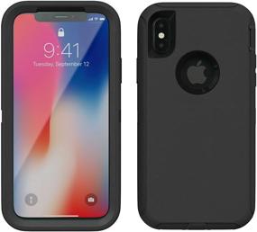 img 3 attached to iPhone X Case, iPhone Xs Case: ToughBox Armor Series - Shock Proof with Holster & Belt Clip (Fits OtterBox Defender Series)