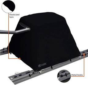 img 3 attached to Чехол для прицепа RV "Black Over Drive 15K 5th Wheel Hitch" от Classic Accessories