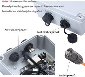 img 1 attached to Аксессуары и комплектующие для промышленных водонепроницаемых соединителей с защитой