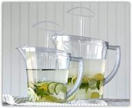 efficient stir 2 qt pitcher by pampered chef logo