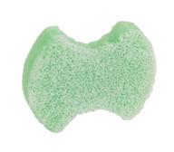 👣 spongeables pedi-scrub foot exfoliating sponge with heel buffer and pedicure oil - citron eucalyptus, enriched with shea butter & tea tree oil, 5+ washes, green logo