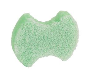 img 4 attached to 👣 Spongeables Pedi-Scrub Foot Exfoliating Sponge with Heel Buffer and Pedicure Oil - Citron Eucalyptus, Enriched with Shea Butter & Tea Tree Oil, 5+ Washes, Green