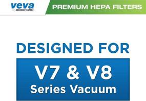 img 1 attached to 🧹 VEVA 2 Premium Vacuum HEPA Filters Set for Dyson V7 & V8 Absolute and Animal Vacuums - Filter Part # 967478