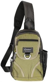 img 4 attached to 🎒 Unisex Vanlison Crossbody Backpack Shoulder Bag