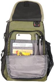 img 3 attached to 🎒Унисекс Рюкзак-сумка Vanlison Crossbody для плеча