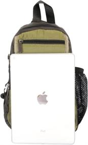 img 2 attached to 🎒 Unisex Vanlison Crossbody Backpack Shoulder Bag