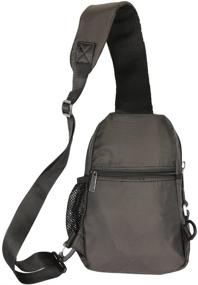 img 1 attached to 🎒 Unisex Vanlison Crossbody Backpack Shoulder Bag