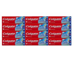 img 4 attached to 🦷 Colgate Kids Cavity Protection Fluoride Toothpaste Bubble Fruit Flavor - Travel Size 0.85 oz (24g) - Pack of 12: Dental Care for Children