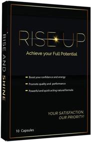 img 2 attached to 💥 Boost Vitality Naturally with Rise Up Energy Supplement - 1-Pack of 10 Capsules