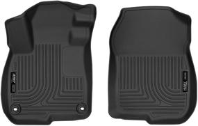 img 4 attached to 🐾 Husky Liners X-act Contour Front Floor Mats for 2017-19 Honda CR-V: A Perfect Fit!