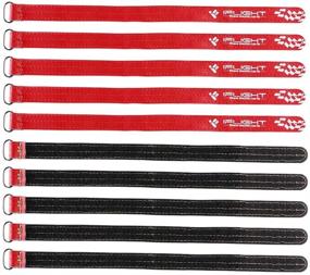 img 4 attached to 🔋 iFlight 15x250mm Battery Straps Red – Secure 3-6S Lipo for 180-250mm Quadcopter FPV Drone – Set of 10pcs