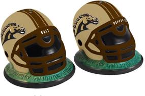 img 1 attached to Western Michigan Helmet Pepper Shakers