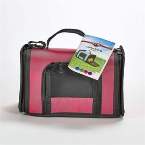 img 4 attached to 👜 Convenient and Stylish Kaytee Come Along Carrier: Small Size, Assorted Colors