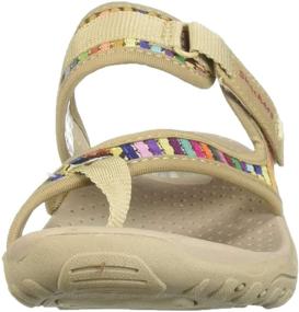 img 3 attached to Skechers Womens Reggae MAD Swag Toe Natural