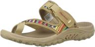 skechers womens reggae mad swag toe natural logo