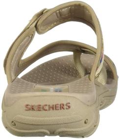 img 2 attached to Skechers Womens Reggae MAD Swag Toe Natural