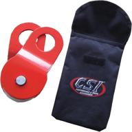 💪 enhance your lifting capacity with csi w309 red snatch block logo