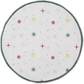 img 2 attached to 🎄 Bringing Festive Cheer: DII Embellished Placemat Christmas Tabletop