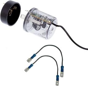 img 1 attached to 💡 Optimized LED Flasher with Reverse Polarity Base & Extension Wires by United Pacific