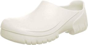img 4 attached to Alpro Womens Clogs Mules Black Men's Shoes