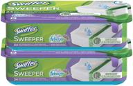 🧹 swiffer sweeper wet mopping pad refills - febreze lavender vanilla & comfort - 24 count - 2 pack logo