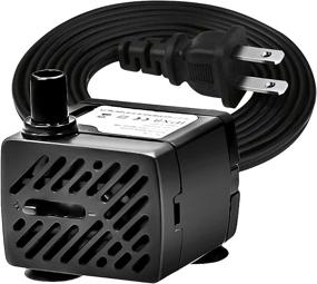 img 4 attached to YALANLE 50GPH 3W Mini Aquarium Water Pump: 🐠 Versatile Submersible Pump for Aquariums, Fish Tanks, Fountains, and Hydroponics