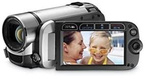 img 3 attached to 📷 Canon FS200 Flash Memory Camcorder with 41x Advanced Zoom in Misty Silver (2009 MODEL) - Discontinued by Manufacturer