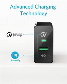 img 2 attached to 🔌 Anker 18W USB Wall Charger with Quick Charge 3.0 and Quick Charge 2.0 Compatibility - Powerport+ 1 for Anker Wireless Charger, Galaxy S10e/S10/Plus, Note 9, LG G7/V40/V30, iPhone, iPad and More (2-Pack)