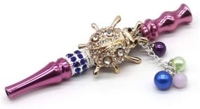 img 1 attached to Elegant Diamond Jewelry Holder: Luxury Animal Shape Suction Nozzle Mouth Tips for Ladies (E)