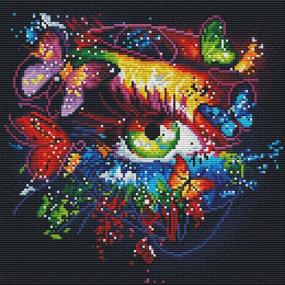 img 3 attached to 🧵 Vintage Cross Stitch Background: Exquisite Needlepoint Embroidery Decor14 2×18 1Inch