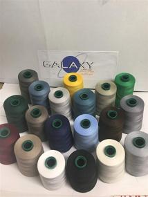 img 2 attached to 🧵 High-Quality Perma Core Poly-wrap Poly Sewing Thread - Tex-40, 6,000 Yards (White)