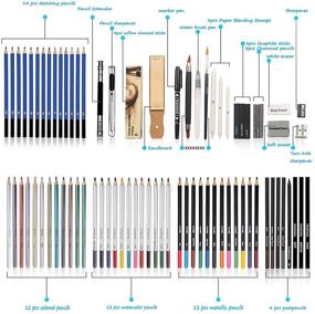 img 2 attached to Drawing Sketching Professional Supplies Beginner