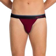 obviously primeman jockstrap black medium men's clothing and active logo