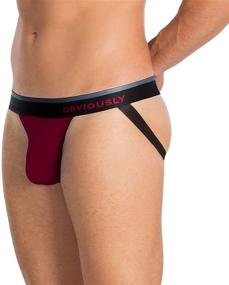 img 1 attached to Obviously PrimeMan Jockstrap Black Medium Men's Clothing and Active