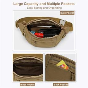 img 2 attached to BraveHawkOutdoors Resistant Multipurpose Crossbody Organizer